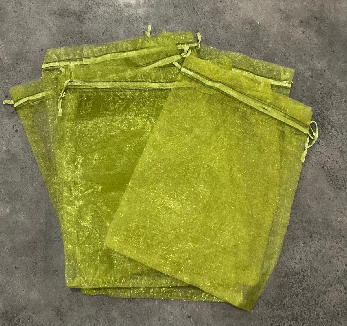 Organza Protection Bag for Cut Flowers, Our Mountain Garden, Qld, Australia