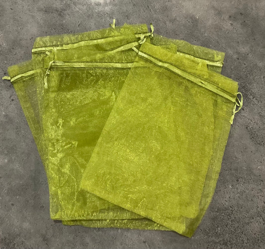 Organza Protection Bag for Cut Flowers, Our Mountain Garden, Qld, Australia